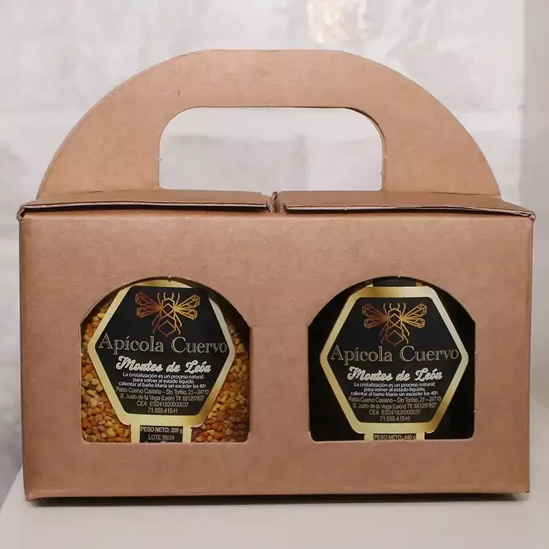 Pack miel y polen 440 g